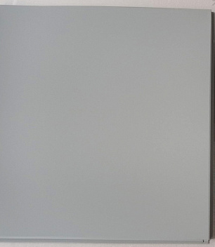 картинка Потолок подвесной Alubest кассетный оцинкованый серый tegular 600х600мм 